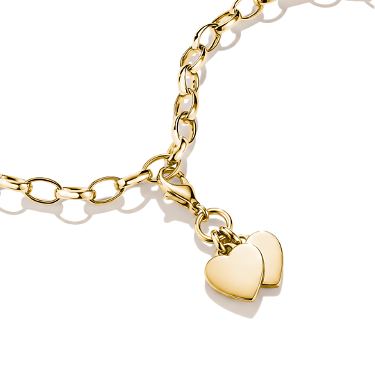Thomas Sabo - Charm / Einhänger Herz Gold