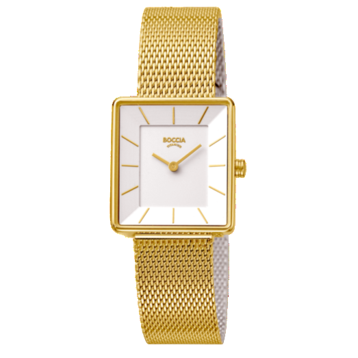 Boccia - Damenuhr eckig