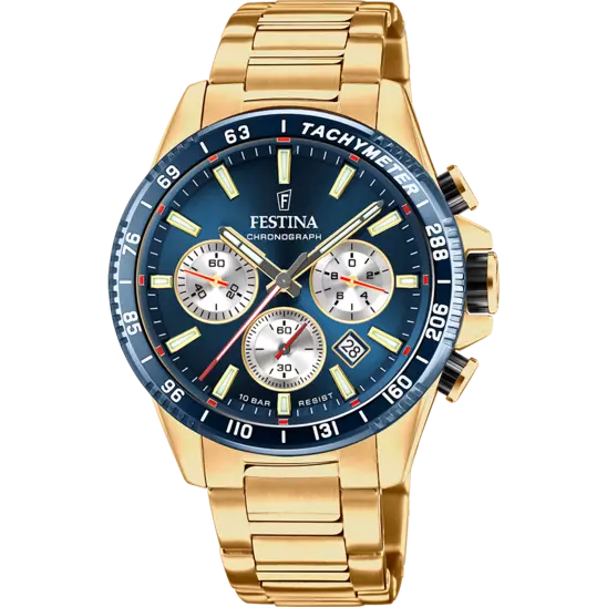 Festina - Herren Uhr Gold