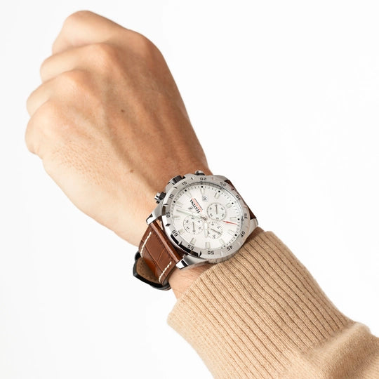 Festina Herrenuhr Leder braun