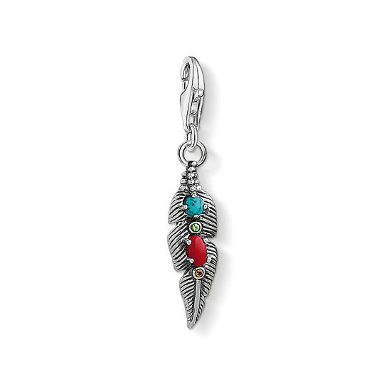 Thomas Sabo - Charm / Einhänger Ethno Feder