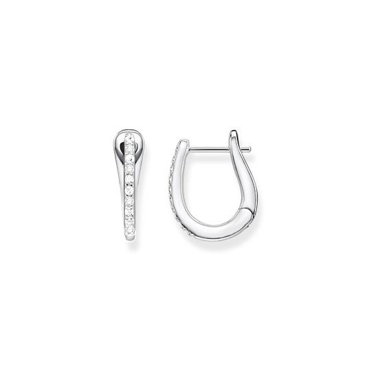 Thomas Sabo - Ohrschmuck Creolen mit Stein