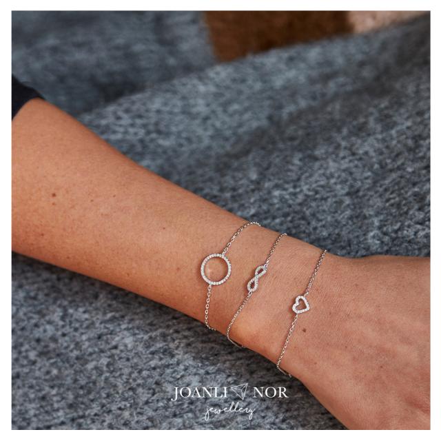 Joanli Nor - Armband Silber Infinity