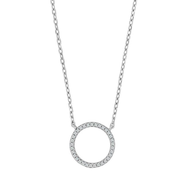 Joanli Nor - Halskette Silber Kreis