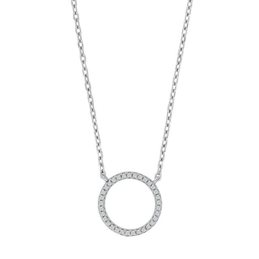 Joanli Nor - Halskette Silber Kreis