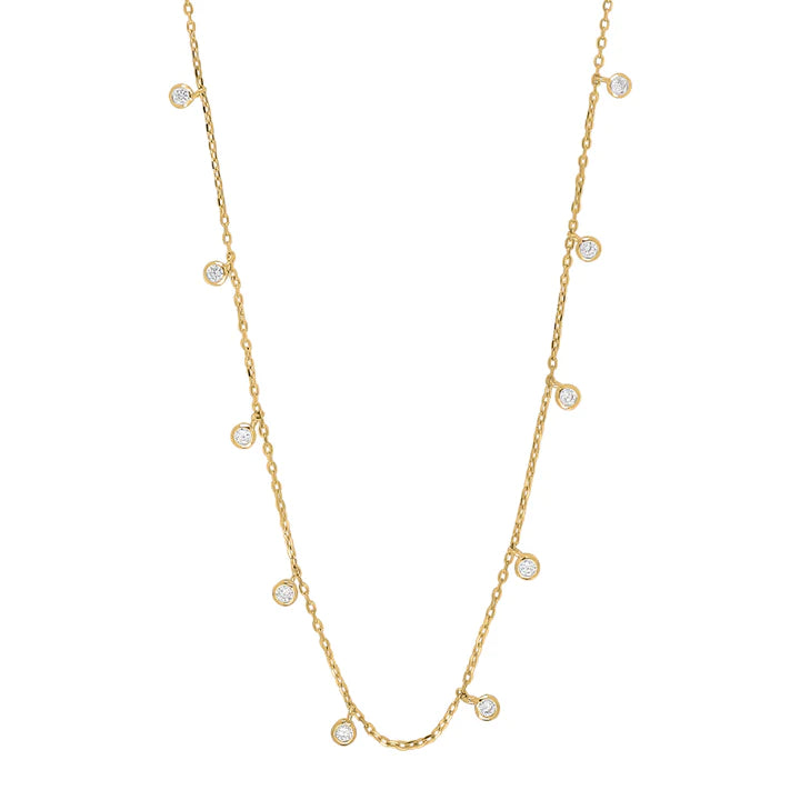 Joanli Nor - Halskette Zirkonia Gold