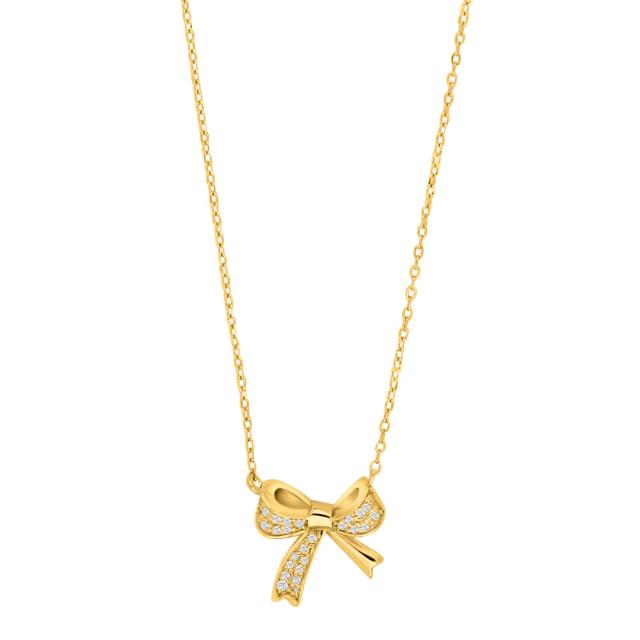Joanli Nor - Kette Schleife Gold