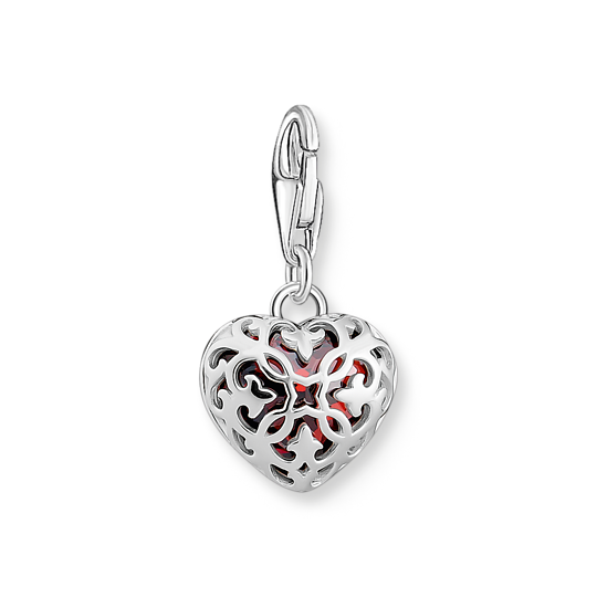 Thomas Sabo - Charm / Einhänger Herz rot