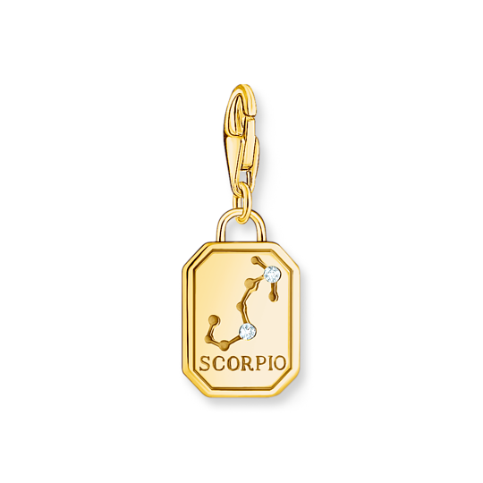 Thomas Sabo - Charm / Einhänger Sternzeichen Wassermann Gold