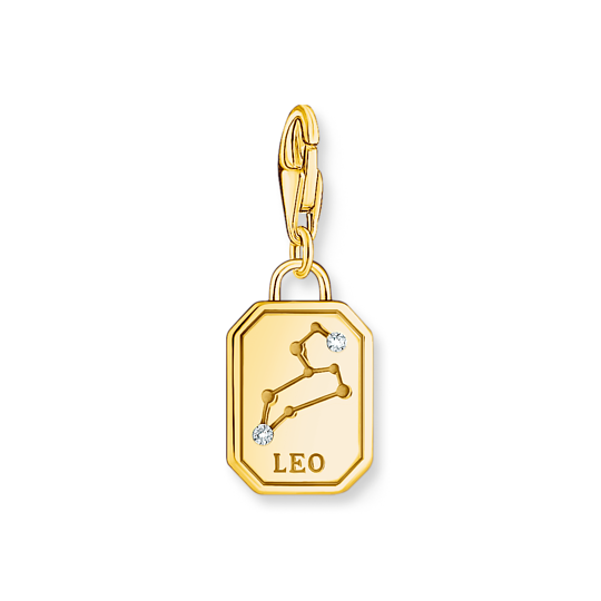 Thomas Sabo - Charm / Einhänger Sternzeichen Löwe Gold