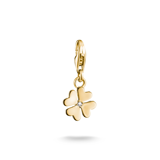 Thomas Sabo - Charm / Einhänger Kleeblatt