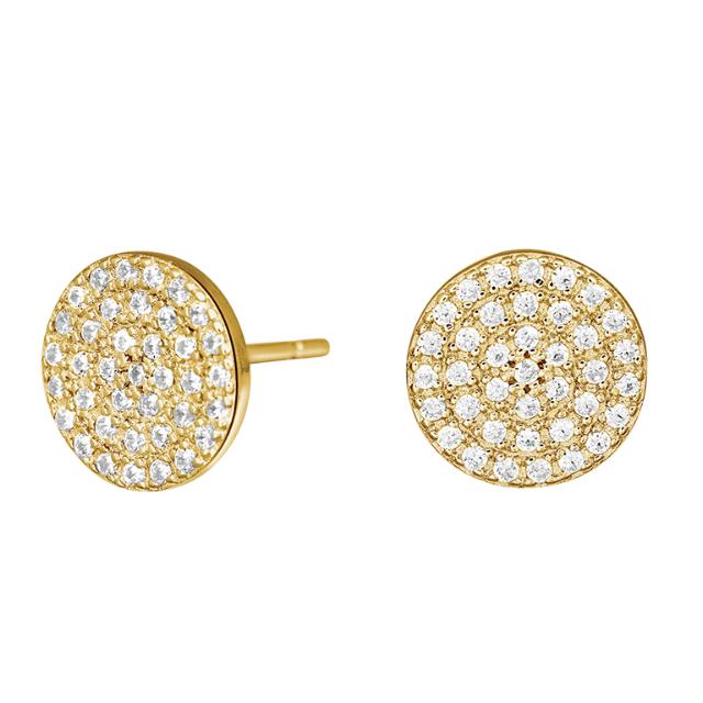 Joanli Nor - Ohrstecker Zirkonia Gold