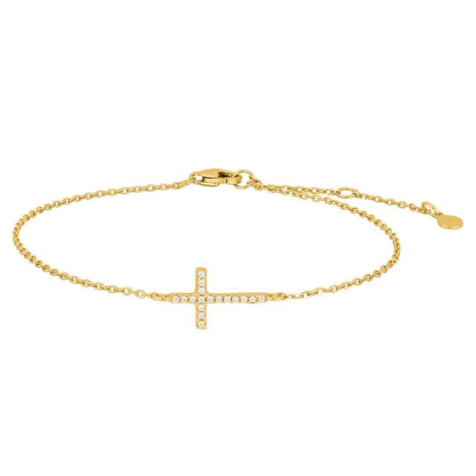 Joanli nor Armband Kreuz Gold