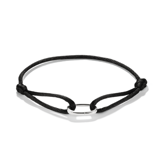 Thomas Sabo - Armband Connect Stoffband schwarz