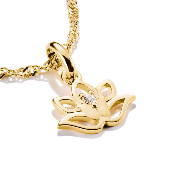 Thomas Sabo - Conncet / Anhänger Lotusblume Gold