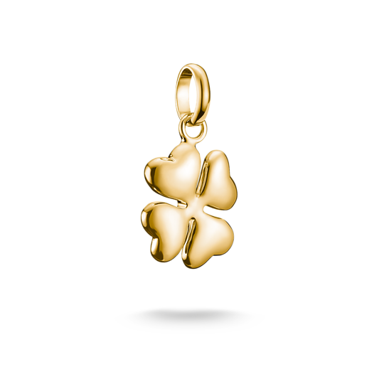 Thomas Sabo - Connect / Anhänger Kleeblatt vergoldet