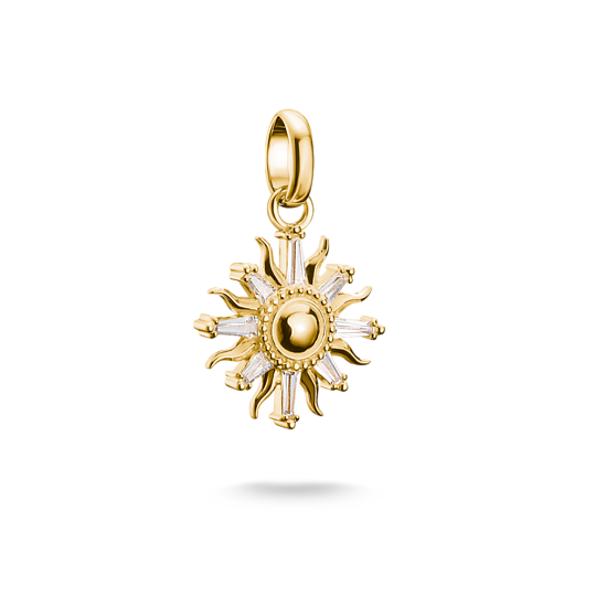 Thomas Sabo - Connect / Anhänger Sonne Vergoldet