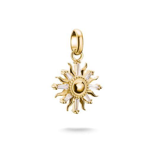 Thomas Sabo - Connect / Anhänger Sonne Vergoldet