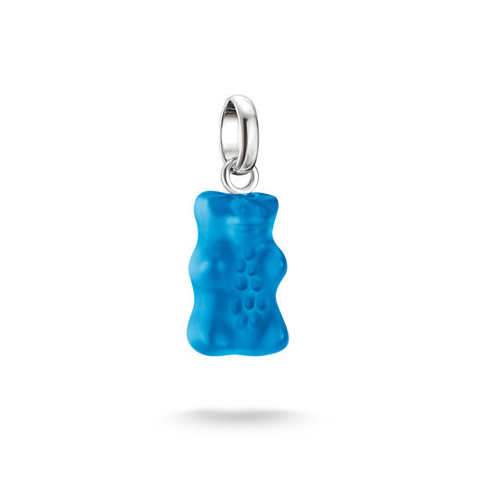Thomas Sabo - Connect / Anhänger Goldbär blau