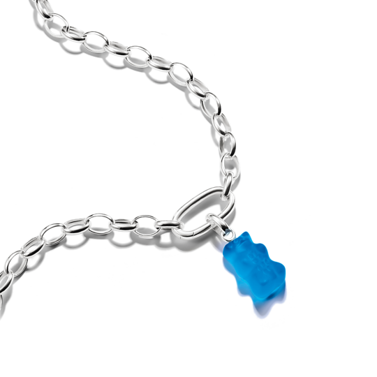 Thomas Sabo - Connect / Anhänger Goldbär blau