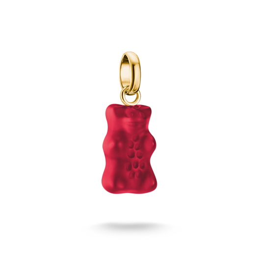 Thomas Sabo - Conncet / Anhänger Gummibar rot gold