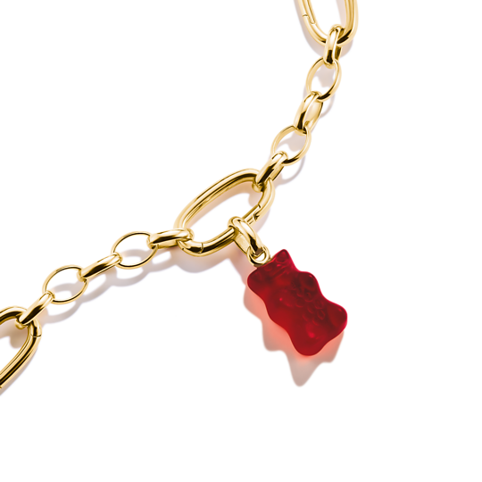 Thomas Sabo - Conncet / Anhänger Gummibar rot gold
