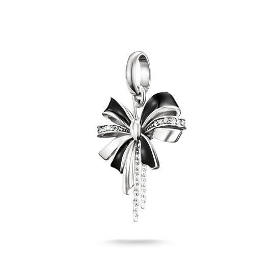 Thomas Sabo - Conncet / Anhänger Schleife schwarz