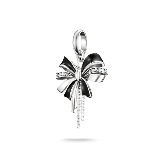 Thomas Sabo - Conncet / Anhänger Schleife schwarz