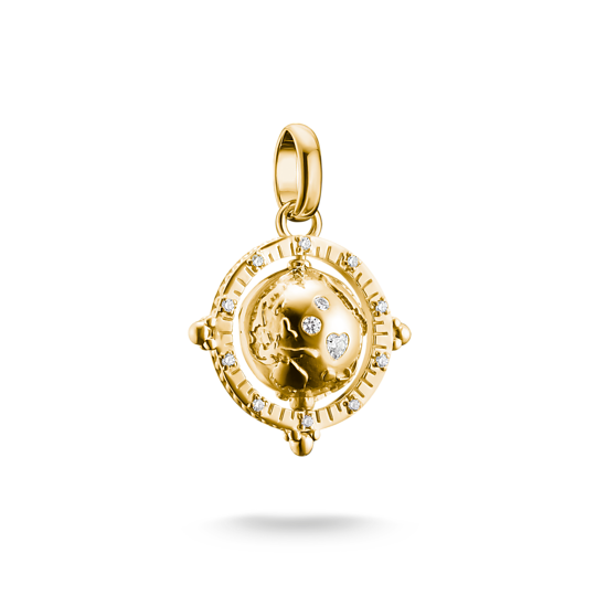 Thomas Sabo - Conncet / Anhänger Weltkugel Gold