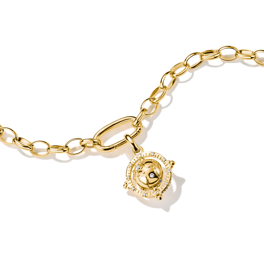 Thomas Sabo - Conncet / Anhänger Weltkugel Gold
