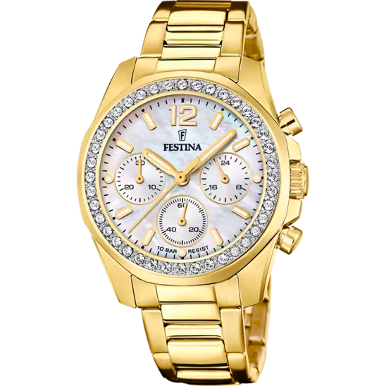 Festina - Damen Uhr Gold