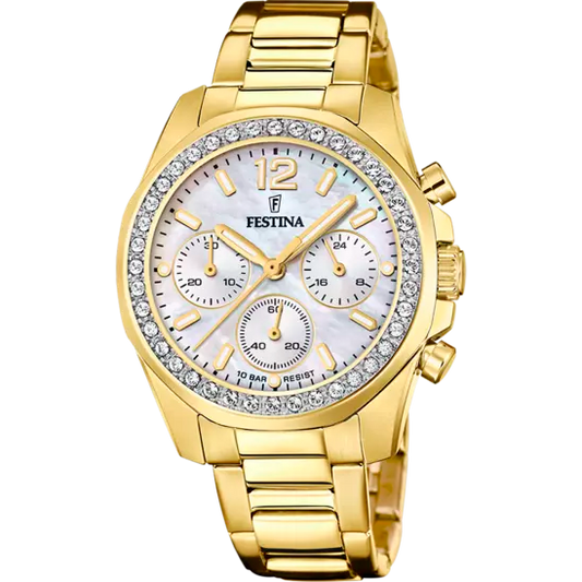Festina - Damen Uhr Gold