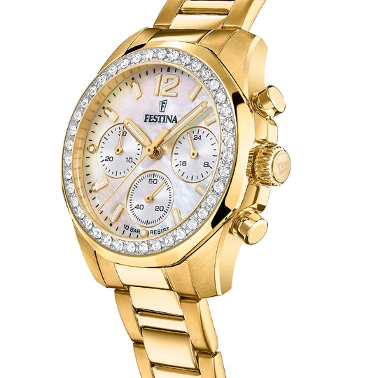 Festina - Damen Uhr Gold