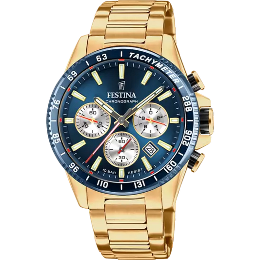 Festina - Herren Uhr Gold