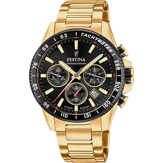 Festina - Herren Uhr Gold