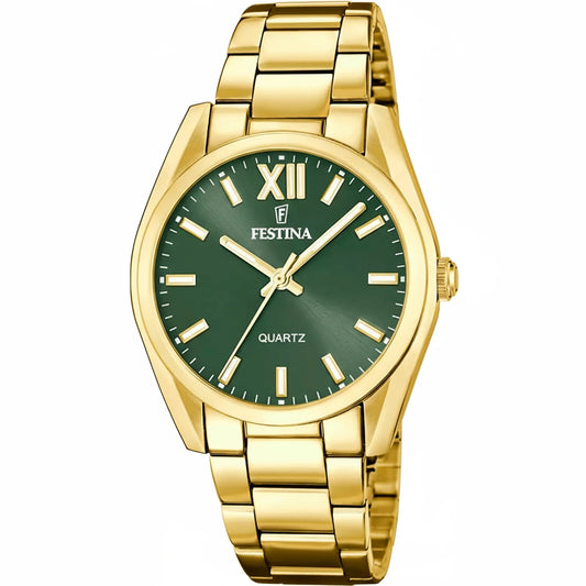 Festina - Damen Uhr Boyfriend Gold