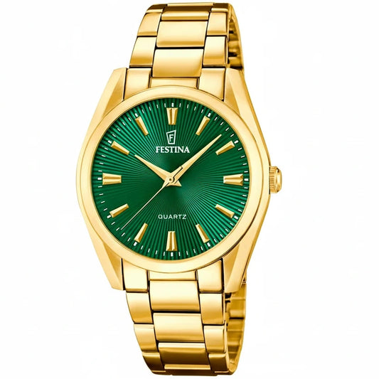 Festina - Damen Uhr Boyfriend Gold