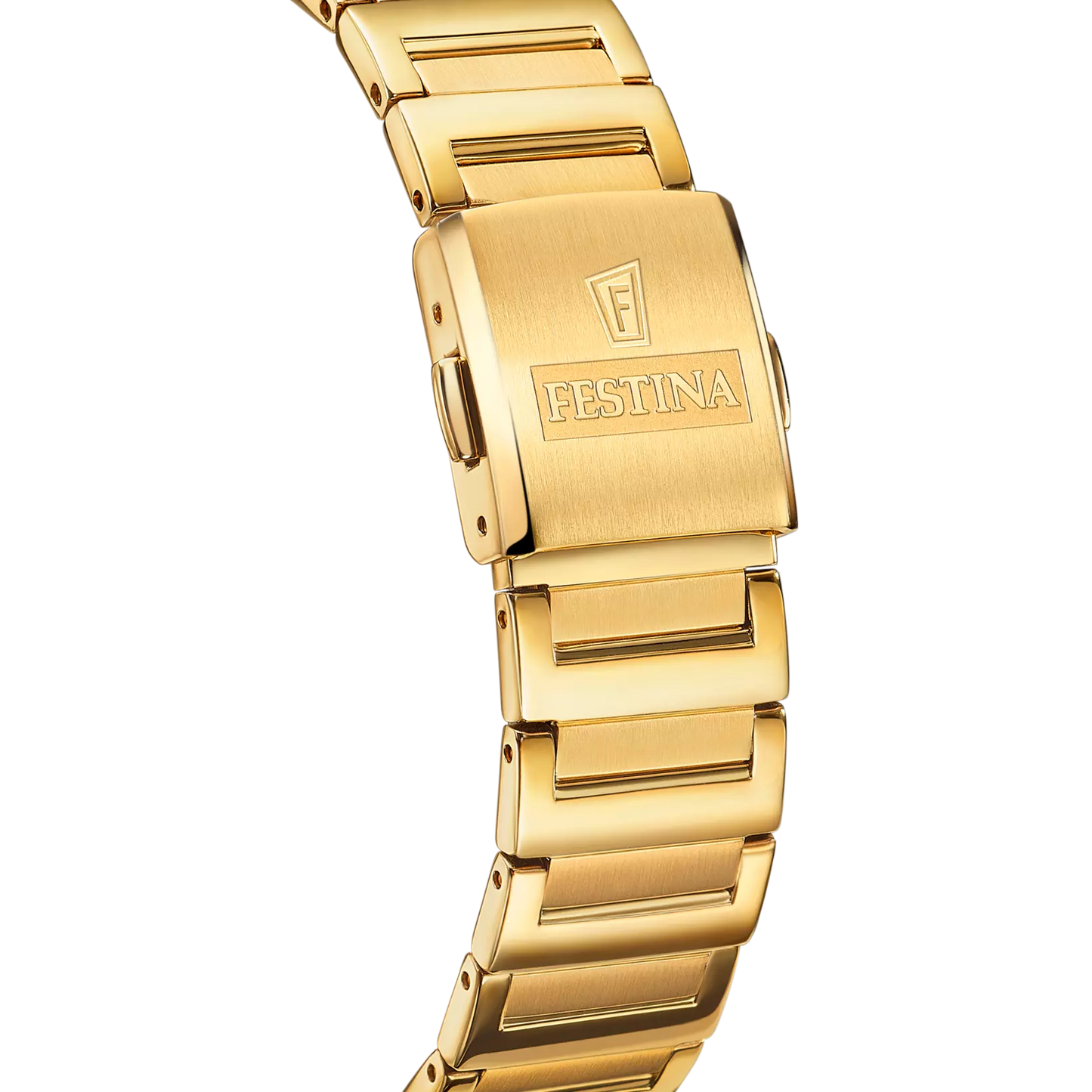 Festina - Damen Uhr Eckig Gold
