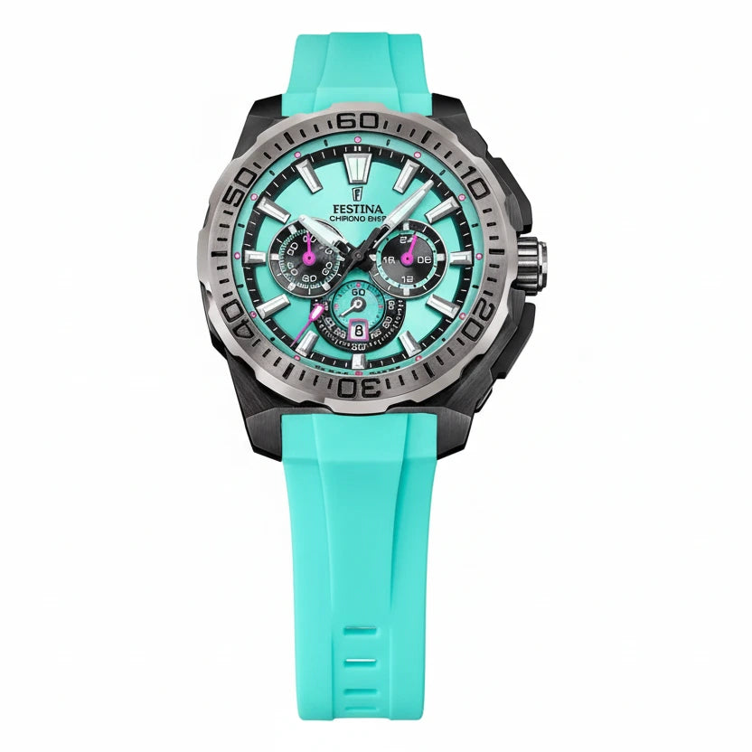 Festina - Herren Uhr Türkis