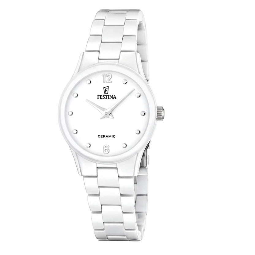 Festina - Damen Keramik weiß