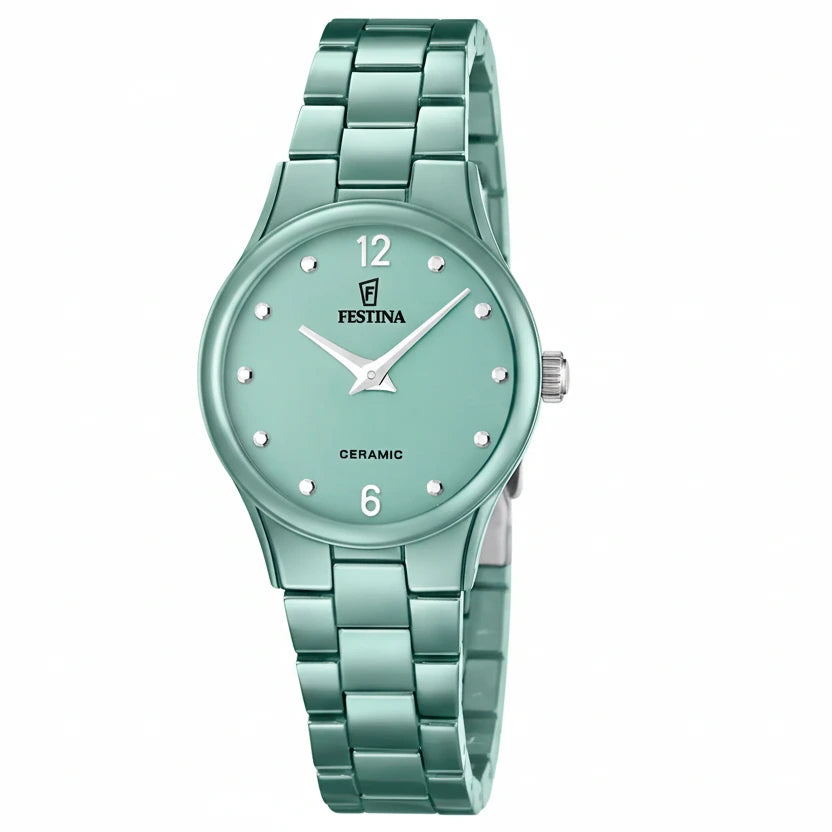 Festina - Damen Keramik Grün