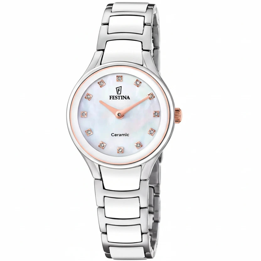 Festina - Damen Keramik weiß