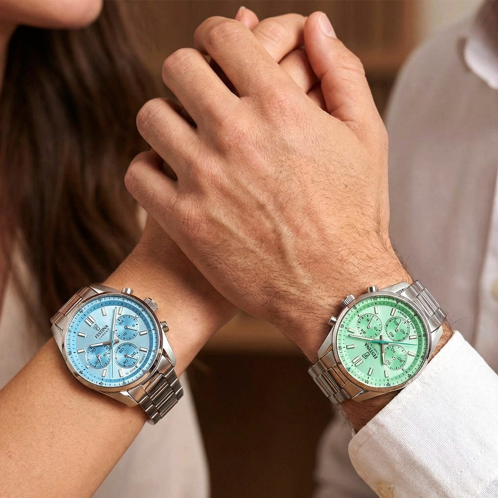 Festina - Damen Uhr Boyfriend Blau