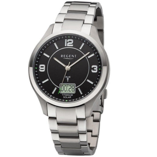 Regent - Herrenuhr Funk Solar