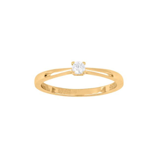 Joanli Nor - Damenring 4er Krappe Gold