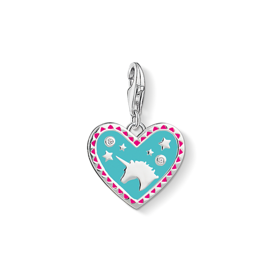 Thomas Sabo - Charm / Einhänger Herz mit Einhorn