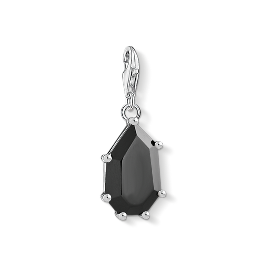 Thomas Sabo - Charm / Einhänger schwarzer Stein