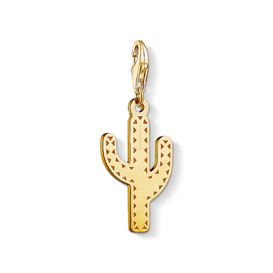 Thomas Sabo - Charm / Einhänger Kaktus Gold