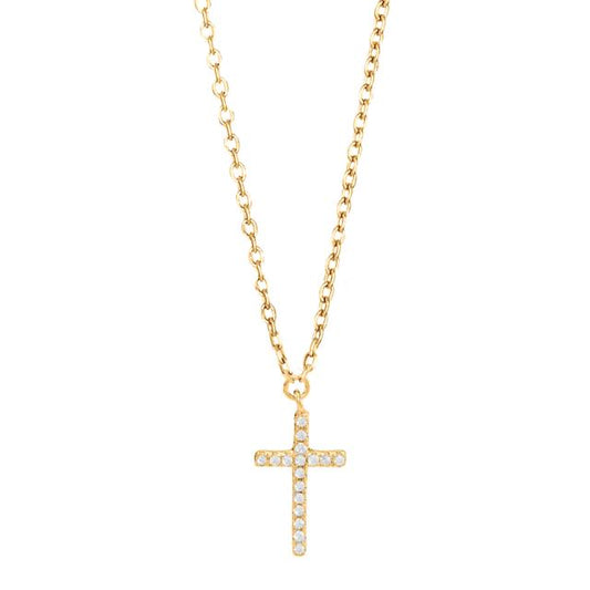 Joanli Nor - Halskette Kreuz Gold