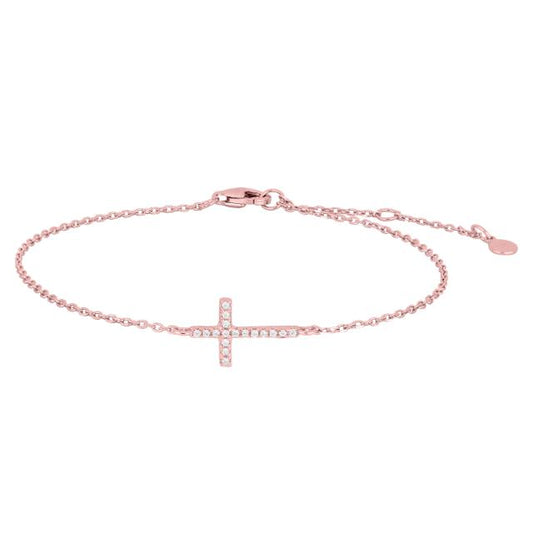 Joanli Nor - Armband Kreuz Rose